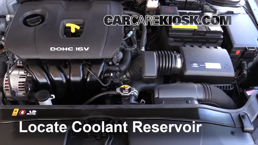 2017 Hyundai Elantra Limited 2.0L 4 Cyl. Coolant (Antifreeze)